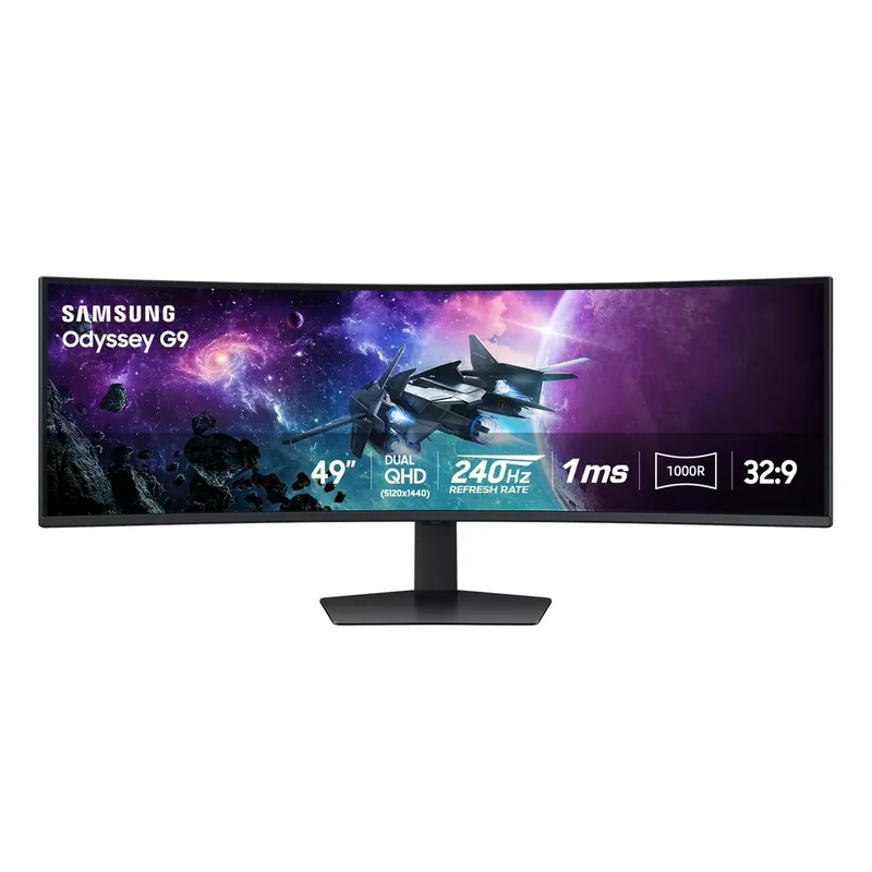 Samsung Odyssey G95C 49" Curved Monitor - Dual QHD 240Hz HDR1000