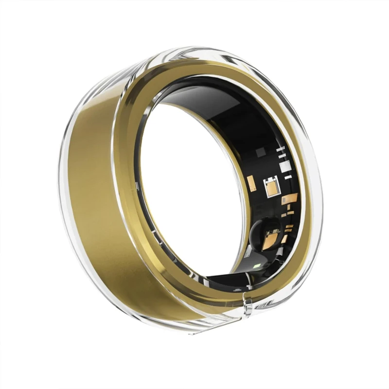 RingConn Silicone Ring Protector for Smart Ring Gen 2 - Ultra-Thin Transparent Elastic Case Smart Ring Fitness, Outdoor Camping (Size S for 6/7/8)