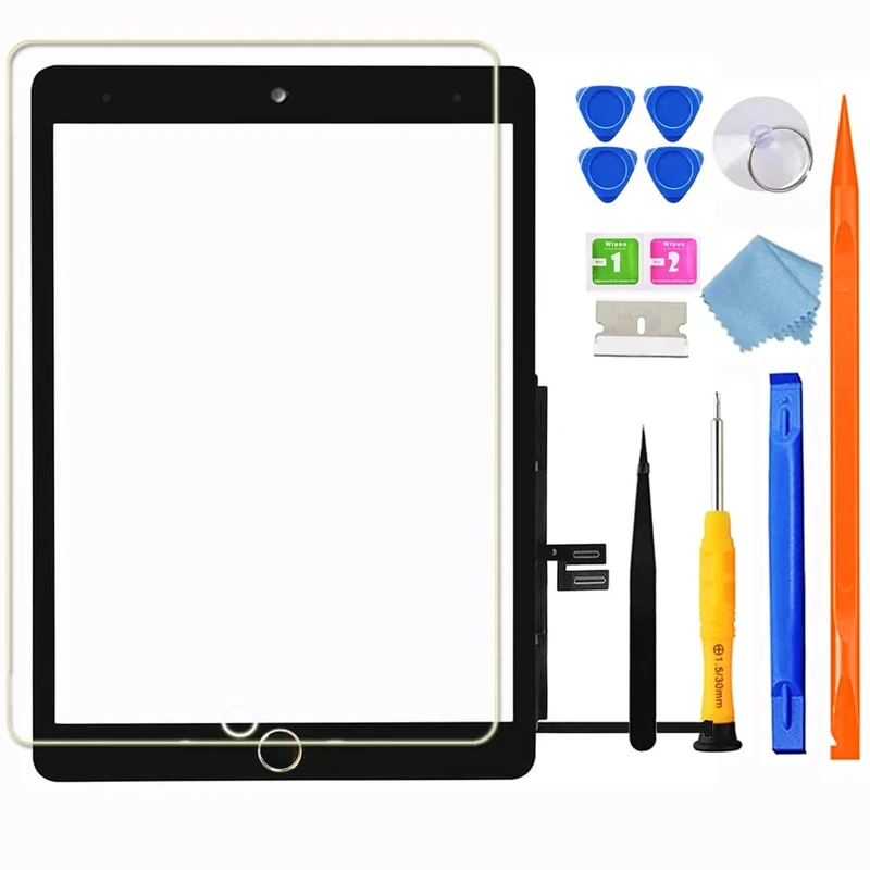 GoodFixer iPad 9th Gen (A2602-A2605) 10.2" Digitizer Touch Glass Kit