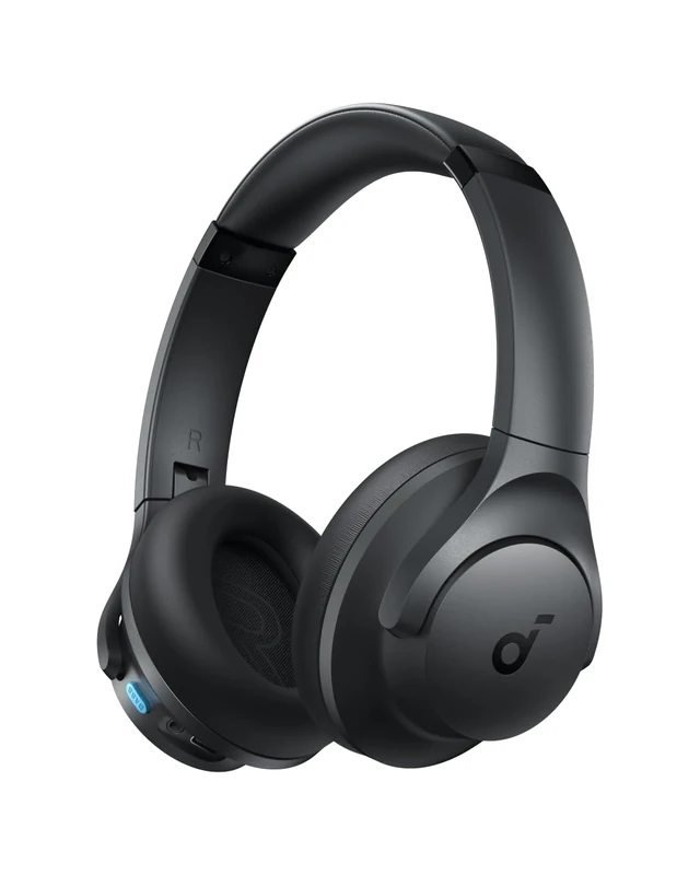 Soundcore Q11i Wireless Over-Ear Bluetooth Headphones by Anker, Deep Bass, 60H Playtime, Hi-Res Audio, Detachable Ear Cushions, Multipoint Connection