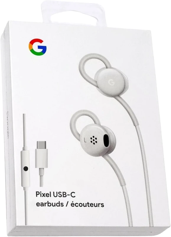 Google USB-C Earbuds Wired Headset - Inline Controls, Comfortable Fit - Image 1