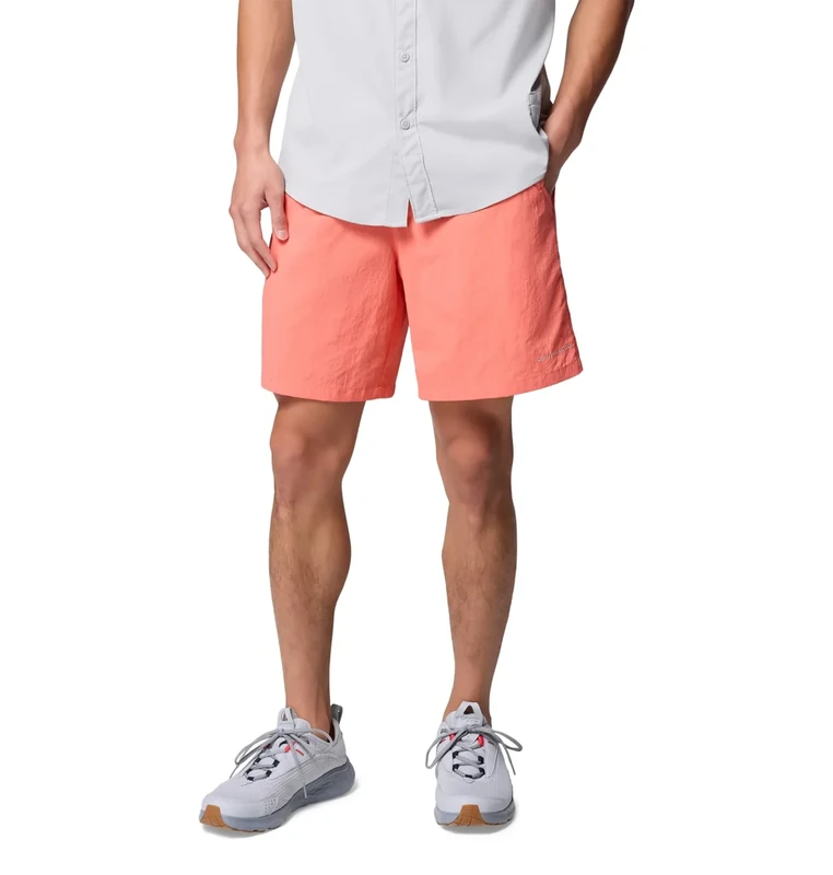 Columbia Mens PFG Backcast IV Quick Dry Swim Shorts, Melonade, Medium x 8