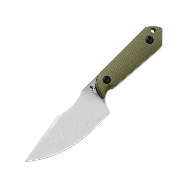 Kizer Harpoon Fixed Blade Knife with Sheath, 3.84” D2 Fixed Blade EDC Knife with G10 Handle for Hunting, Camping, Hiking, Survival 1040M1