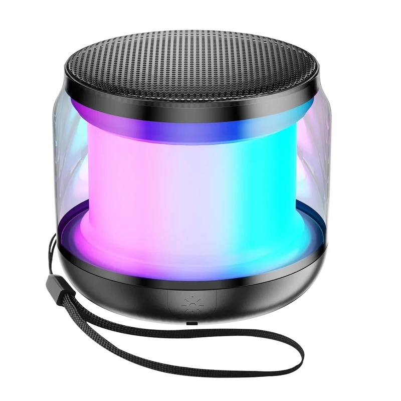 NOTOKA Mini Bluetooth Speaker with Lights - TWS 360 Stereo