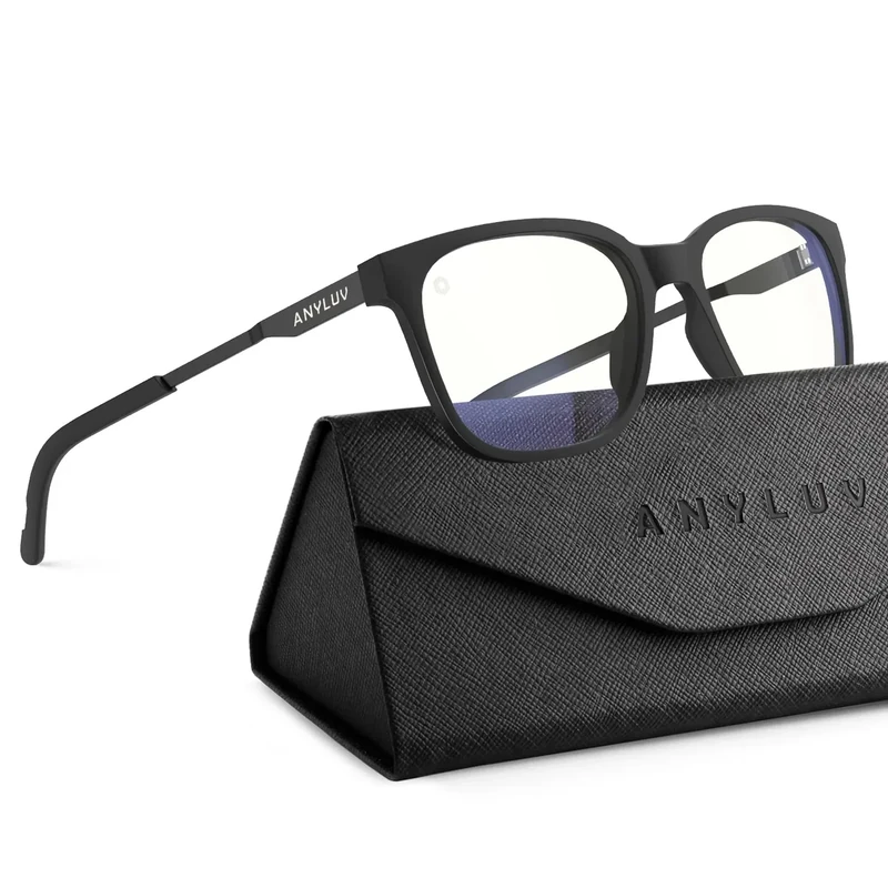 ANYLUV Blue Light Glasses for Men - Gaming & Computer Anti-Eyestrain
