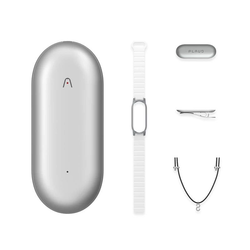 Plaud NotePin Voice Recorder - 64GB, 112 Languages, Wearable