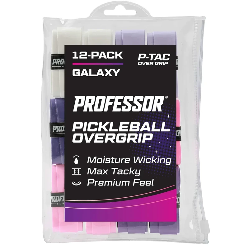 Professor Pickleball P-Tac Overgrip Galaxy - 12 Pack
