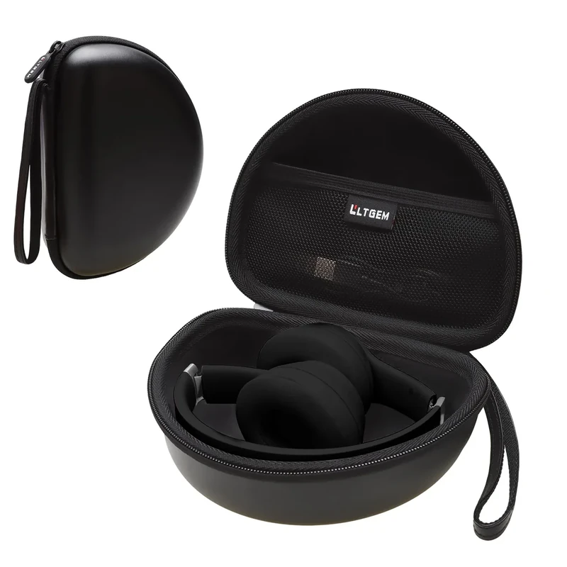 LTGEM Case Compatible with Beats Solo 4 / Studio Pro/Studio 3 / Solo 3 On-Ear Headphones, Black(Case Only)