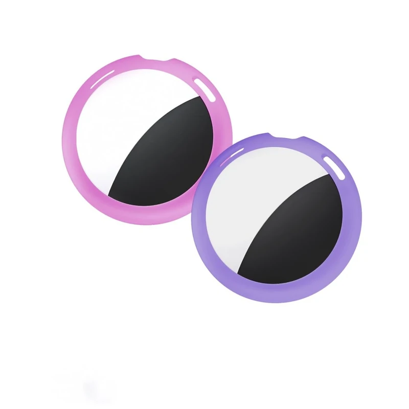 2 Pack Tracker Tags [Apple MFi Certified] Pair with Apple Find My (iOS Only) Bluetooth Air Smart Tags Key Finder Item Locator Waterproof Finder Worldwide Tracking for Pets Wallet Backpack Dogs Luggage