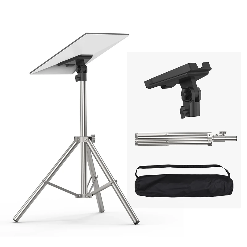 Starlink Gen 3 Tripod Stand, Stainless Steel Mount Supports Gen 3/V4 and Standard Kickstand Dish, Includes Pipe Adapter, Height 1.64Feet, Portable Starlink Accessories