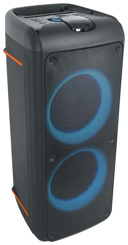 Rockville Rock Party 9 1000W Portable Bluetooth Speaker, Dual 8" Woofers, Deep Bass, LED Lights, Karaoke Mic/Guitar Inputs, for Parties and Outdoor Events