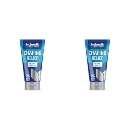Hyland's Chafing Relief, Cream to Powder Formula, Anti Chafing Cream - 3 Ounce (Pack of 2)