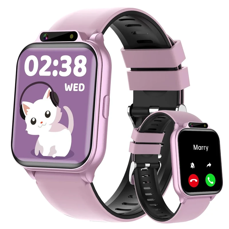 Monowul Kids Watch 1.85" - Heart Rate, Sleep Monitor, IP68 Waterproof