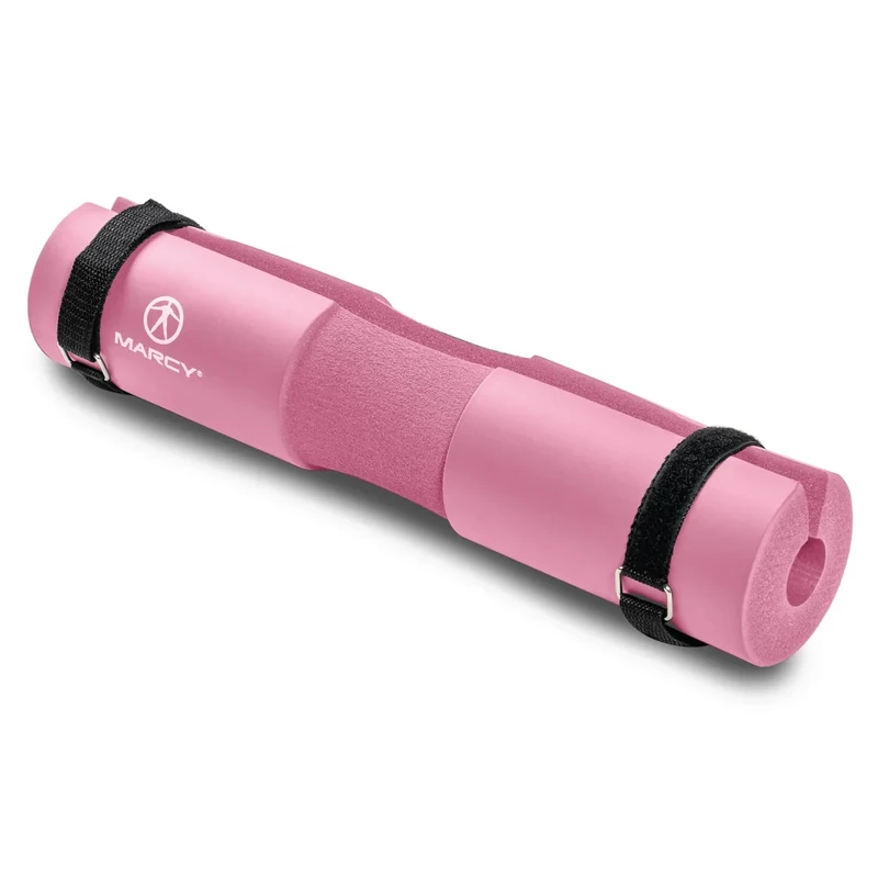 MARCY Barbell Pad Squat Pad, Great for Weightlifting, Lunges and Hip Thrusts, Comfortable Foam Sponge Pad Provides Cushion to Neck & Shoulders While Strength Training MT-7SAK