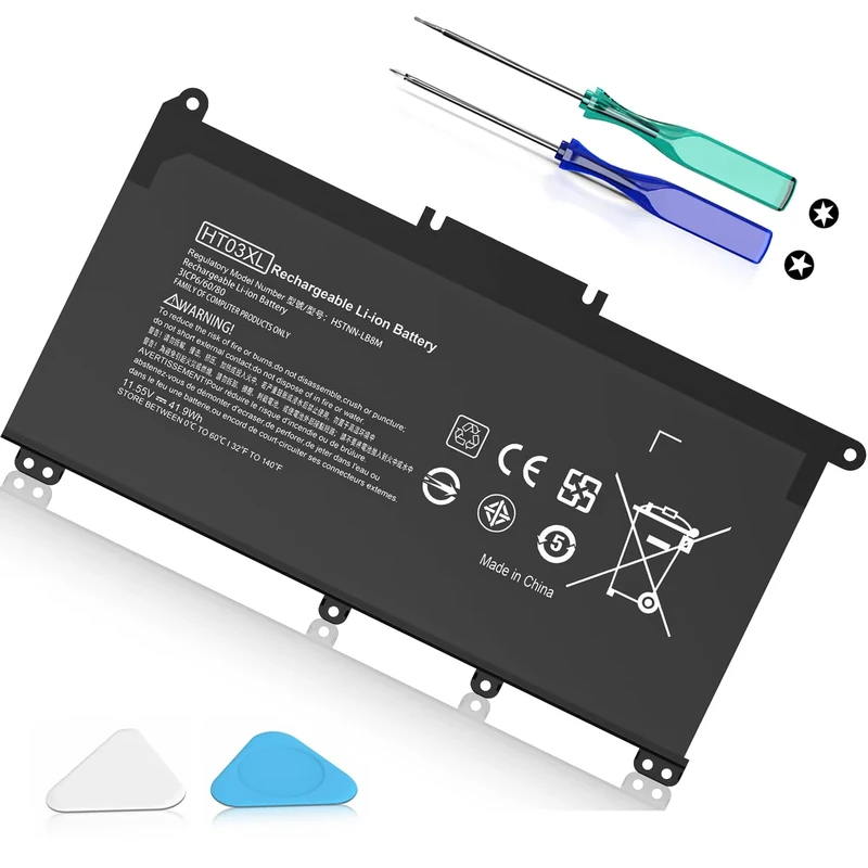 COWOOGMZ HT03XL Laptop Battery - 11.55V 41.9Wh for HP Pavilion