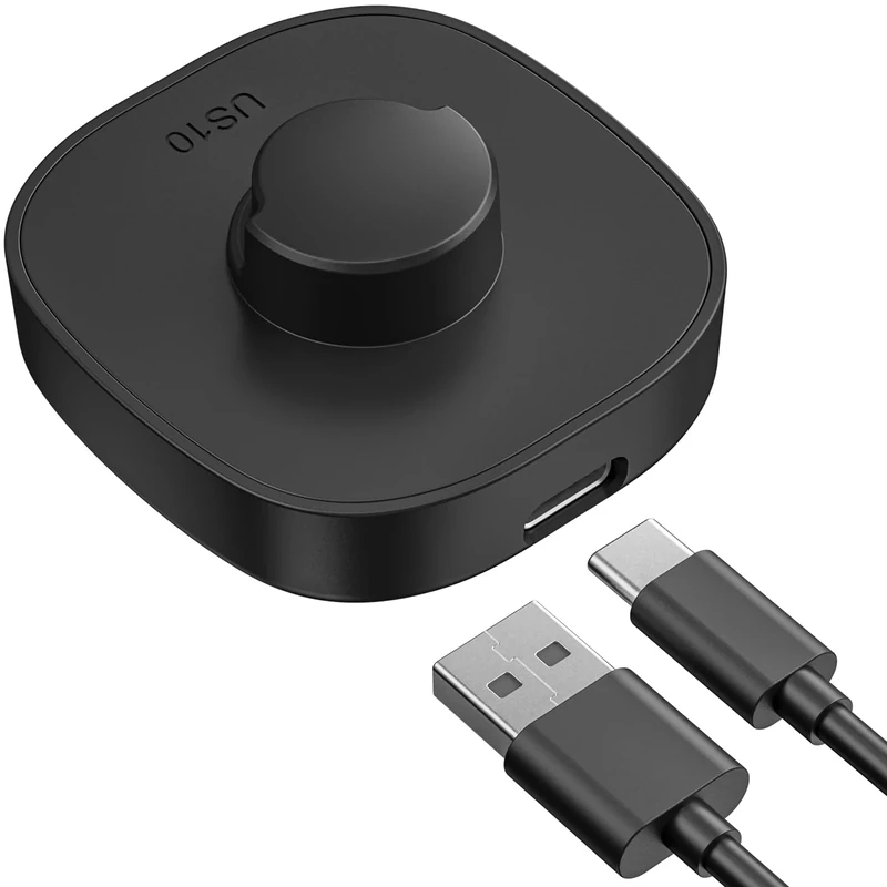 SOFTGAS Smart Ring Charger Size 10 - Fast USB-C Dock for Oura Gen3