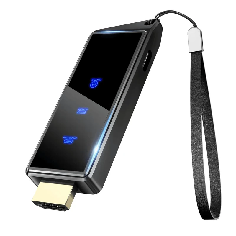 BRAIDOL HDMI Dongle 1080P/60Hz - Dual-Band Miracast AirPlay
