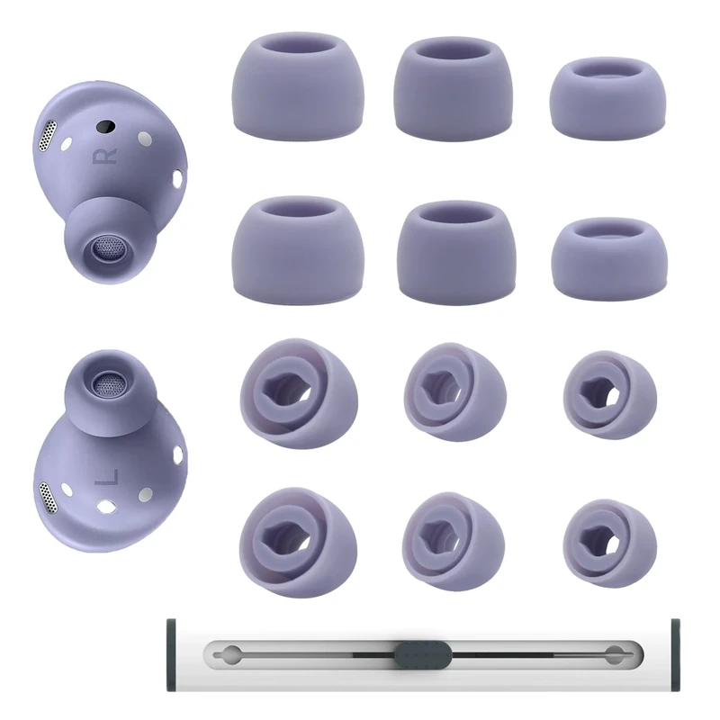 Niukeke 6 Pair Silicone Eartips for Samsung Galaxy Buds Pro - S/M/L