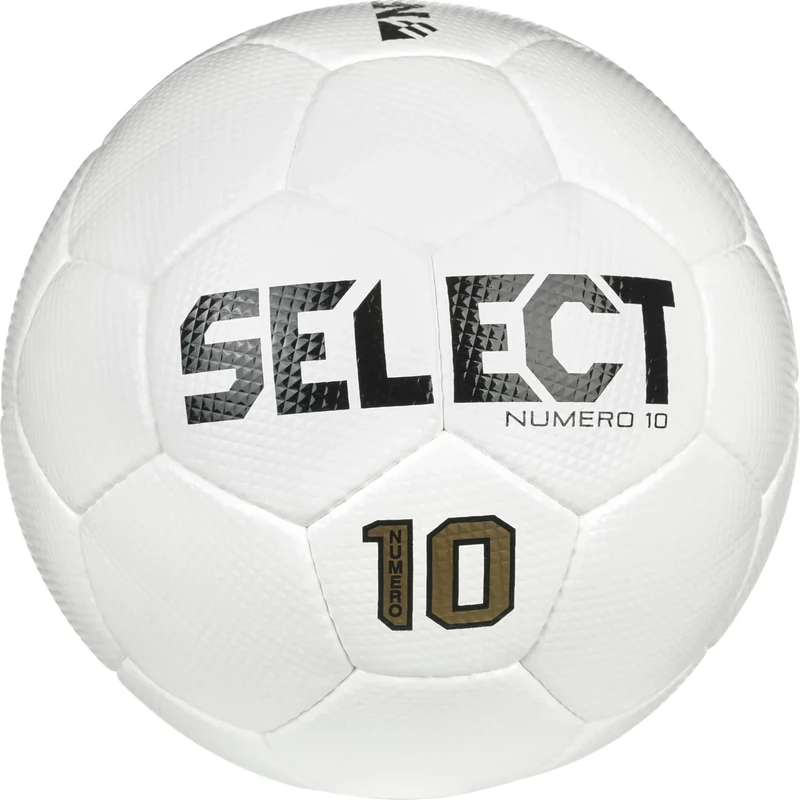 SELECT Numero 10 Soccer Ball, All White NFHS V25, Size 5