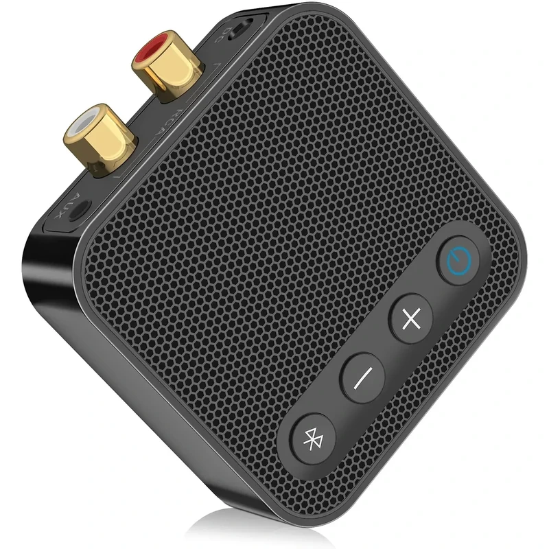 Bluetooth to RCA Adapter for Stereo Receiver - aptX HD Long Range Low Latency Bluetooth Receiver for Home Stereo Wireless Audio Adapter for Music Streaming Sound System