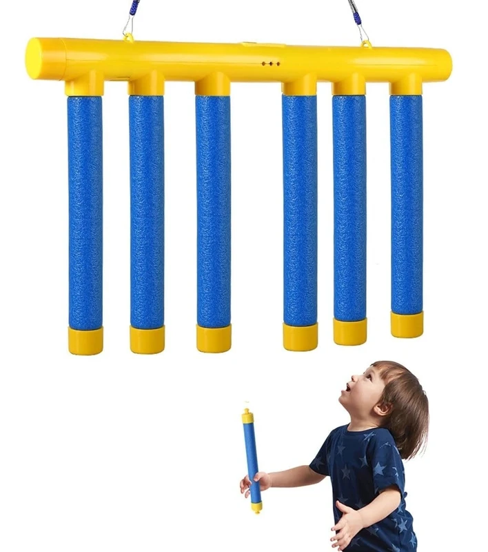 balinging Reaction Time Training Toy - Falling Sticks Challenge, Hand Eye Coordination Game for Kids and Adults (Yellow) 1