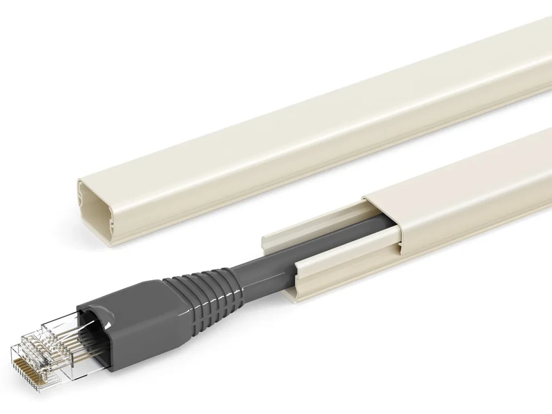 ZhiYo Mini Cord Hider - 170in PVC Self-Adhesive Cable Cover for TV