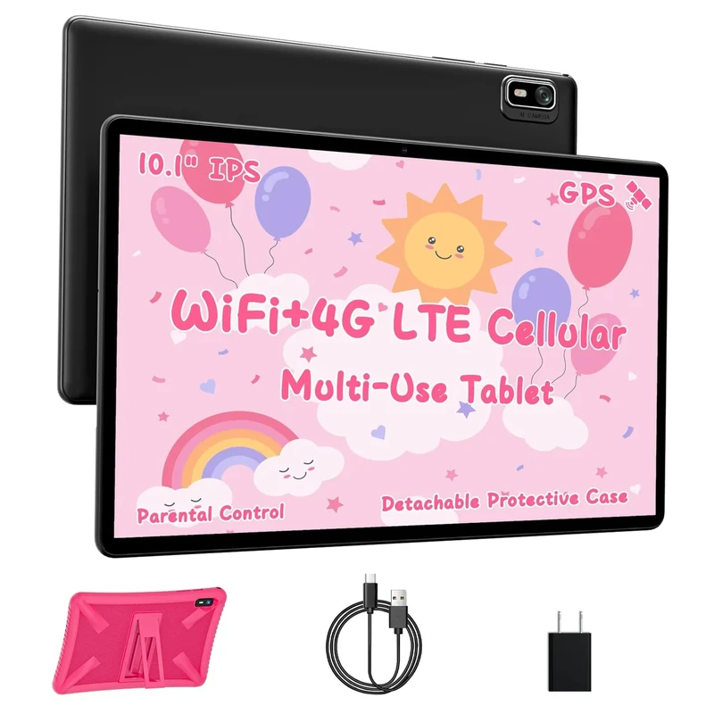 HAOVM 10" Android 14 Tablet - 4G SIM Unlocked, 32GB, 8MP Camera