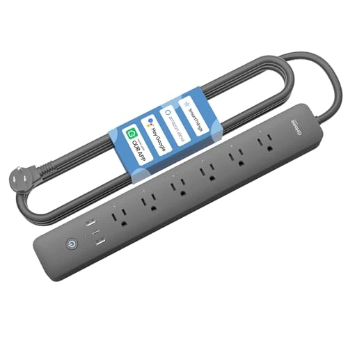 GHome Smart Power Strip 2.4GHz WiFi Only - Smart Home Outlet