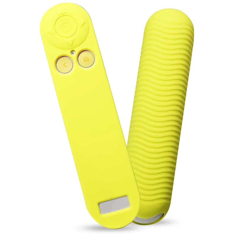 Remote Cover for Nex Playground Remote, Anti-Slip Protective Silicone (Yellow) - Image 1