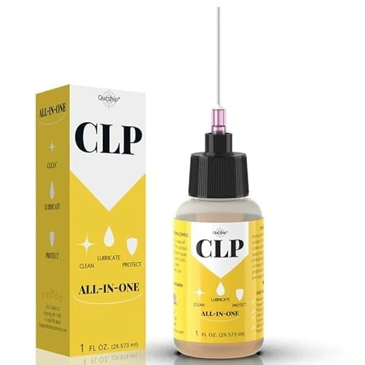 Gun Oil 1oz Needle Oiler Gun Lubricant, Multi-Purpose Gun Cleaning Kit Protector, Gun Cleaner and Gun Oil Lubricant, Needle Oiler of CLP Lubricant- by Qucship