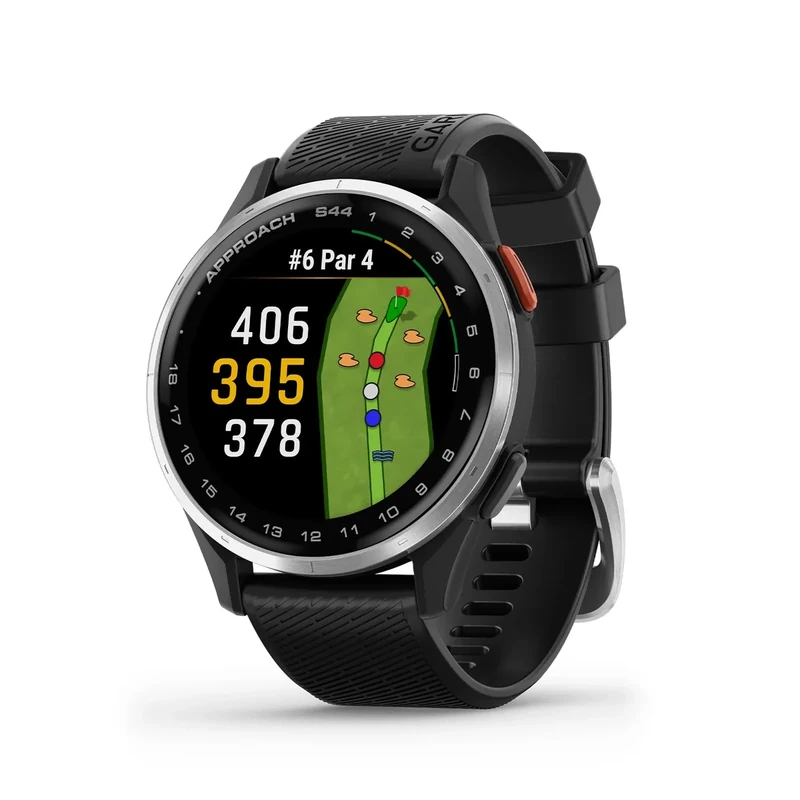 Garmin Approach S44 Golf GPS Smartwatch - 1.2" AMOLED, 43k Courses