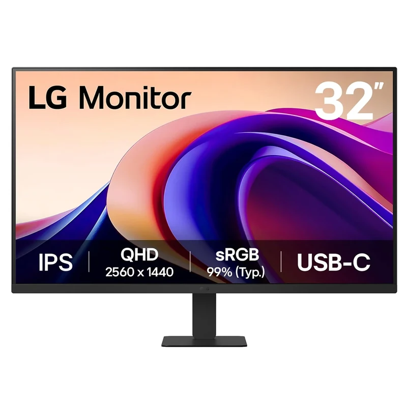 LG 32U631A-B 32" QHD IPS Monitor - 100Hz, HDR10, USB-C PD