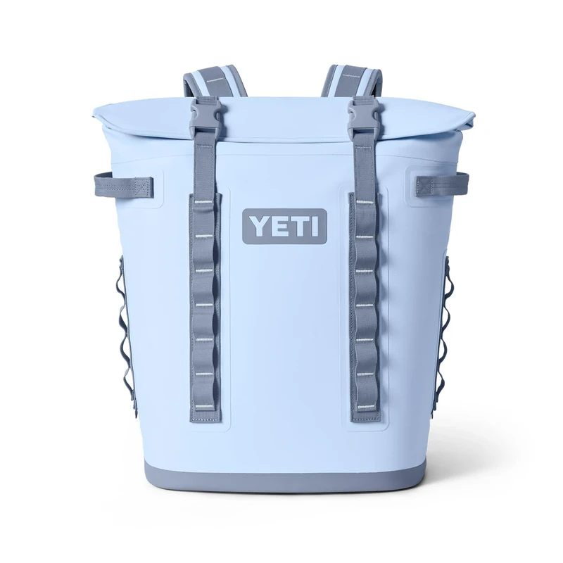 YETI Hopper M20 Backpack Soft Sided Cooler with MagShield Access, Big Sky Blue
