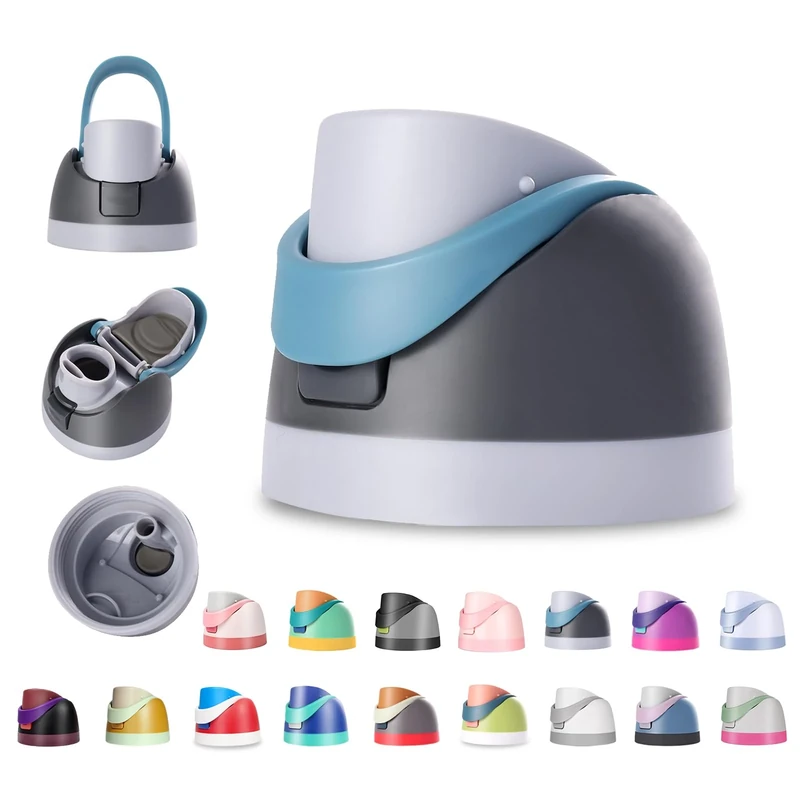 NTIERA Replacement Lid for Owala Freesip,Compatible with Owala Freesip Water Bottle 16oz 24oz 32oz 40oz,Premium Replacement Accessories for Owala Cap,Leak-Proof,BPA-Free(Grey)