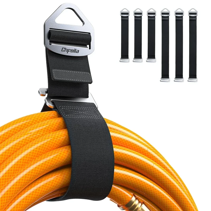 Chfeila 6-Pack Extension Cord Organizer - One-Hand Tighten
