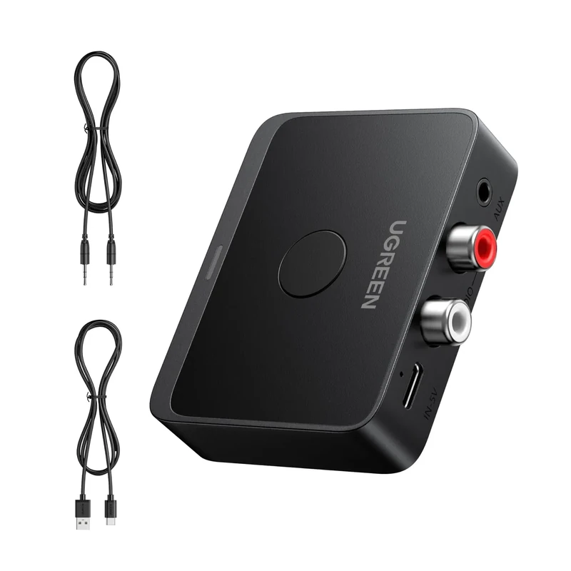 UGREEN Bluetooth 6.0 Receiver with LDAC - Hi-Res Low Latency Adapter