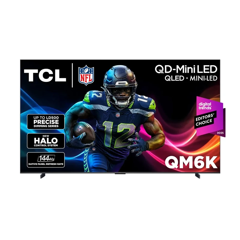 TCL 98-Inch 98QM6K Mini LED QLED 4K Smart TV - 120/144Hz Dolby Atmos
