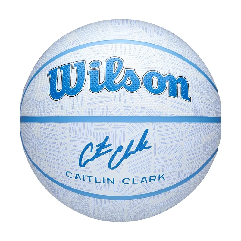 WILSON Caitlin Clark Envision Basketball - Blue, Size 6-28.5"