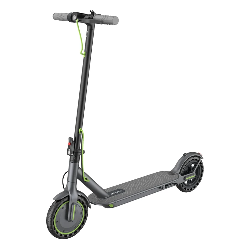 Roinside Electric Scooter for Adults - 8.5" Solid Tires, 350W Motor, Up to 19 MPH and 16 Miles Long-Range Commuting Folding E-Scooter with Dual Braking System and Smart App