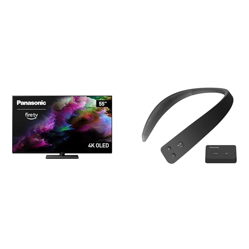 Panasonic 55" Z85 4K OLED & WN10 Wireless Neck Speaker Bundle (2024 Model)