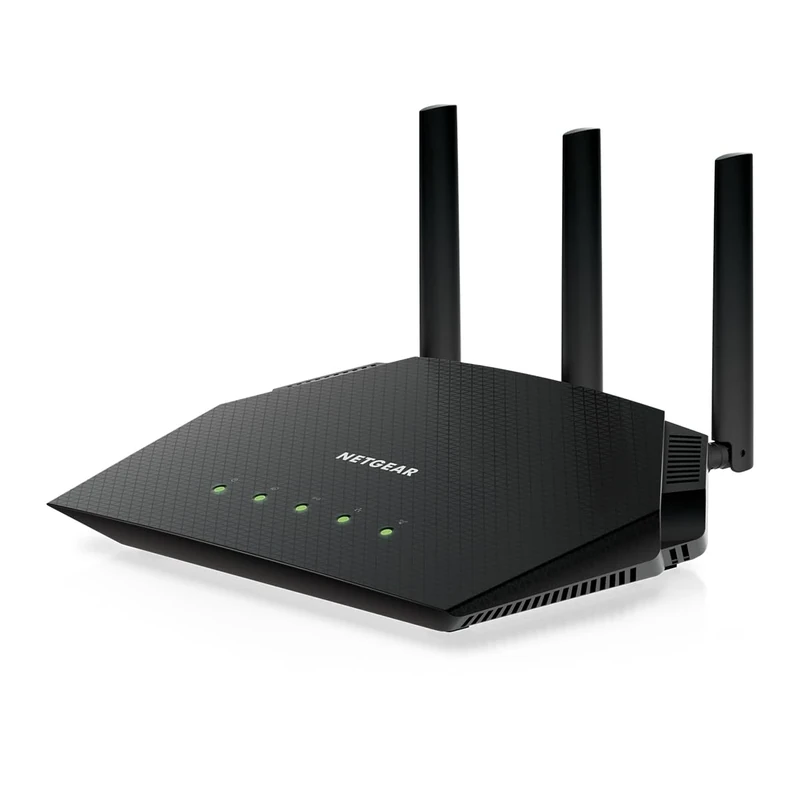 NETGEAR RAX36-100PAR AX3000 Nighthawk 4-Stream AX4 Up to 3 Gbps Wireless Speed WiFi 6 Router - Certified Refurbished