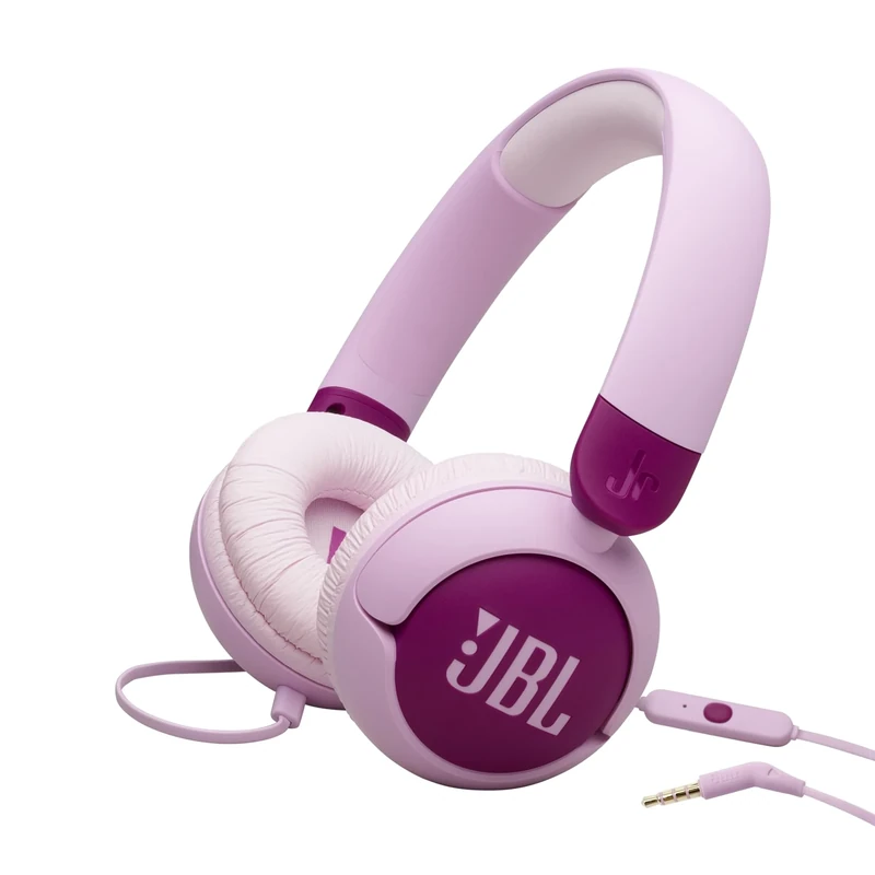 JBL Junior 320 On-Ear Headphones - Safe Sound <85dB, Mic & Stickers
