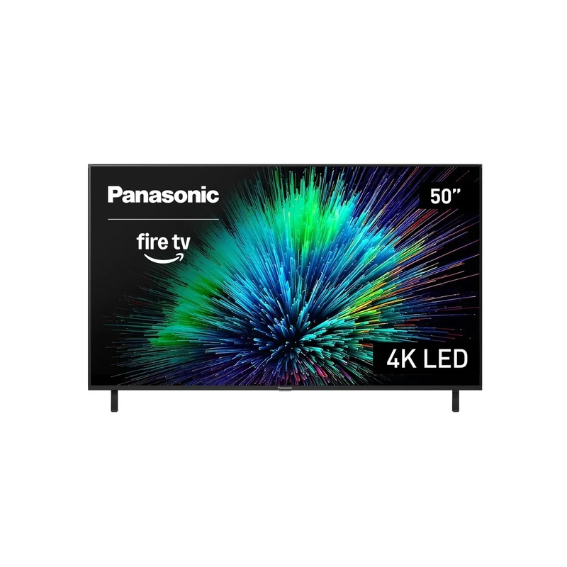 Panasonic W70 Series (2025 Model) 50" LED 4K Ultra HD Smart Fire TV, Press & Ask Alexa, Apple AirPlay, HDR10+, HDMI 2.1, and Bluetooth Support - 50W70BP