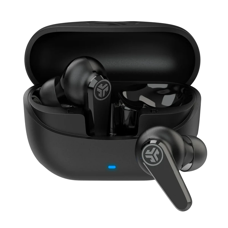 JLab Go Pods ANC Earbuds - 26+ hrs Playtime, Hybrid Noise Cancel