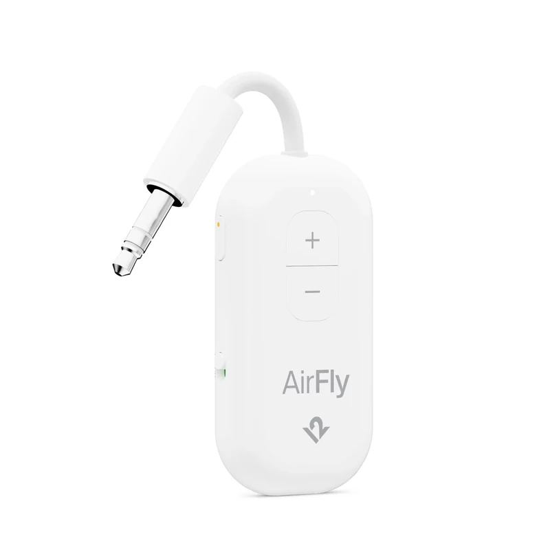 Twelve South AirFly Pro 2 Bluetooth Adapter - Pair 3.5mm AUX, White