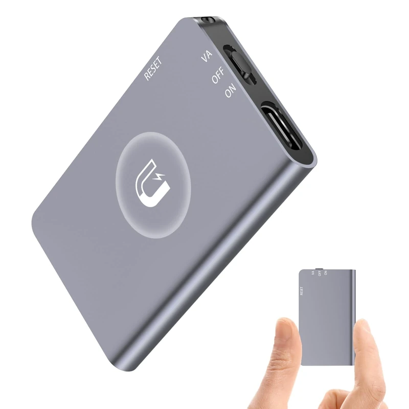 HEVAVW 64GB Digital Audio Recorder - Portable MP3 Voice Recorder