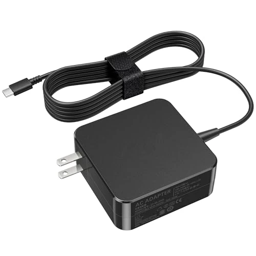 VRAVEK 65W USB-C Laptop Charger - Works with Asus ZenBook & Chromebook