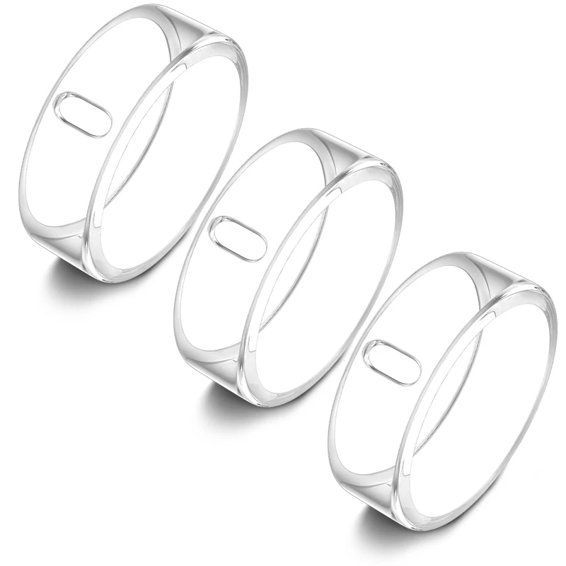 ZOOROO 3 Pack TPU Cover for Oura Ring Gen 4 & 3 - Scratch Resistant