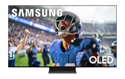 Samsung 65-Inch Class OLED S90F 4K Smart TV (2025 Model) NQ4 AI Gen3 Processor, 4K AI Upscaling Pro, OLED HDR +, Motion Xcelerator 144Hz, Samsung Vision AI, Alexa Built-in