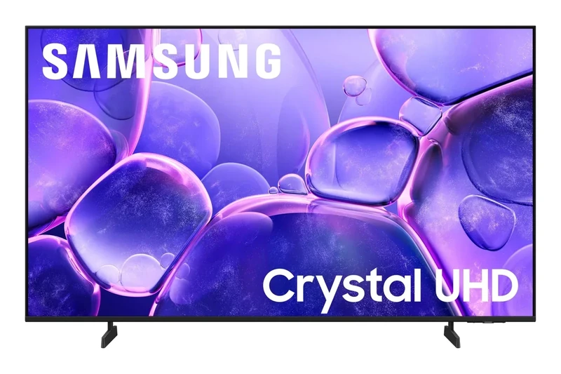 Samsung 50-Inch Class Crystal UHD U8000F 4K Smart TV (2025 Model) Endless Free Content, Crystal Processor 4K, MetalStream Design, Knox Security, Alexa Built-in